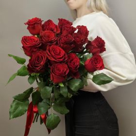 15 длинных роз 130 см