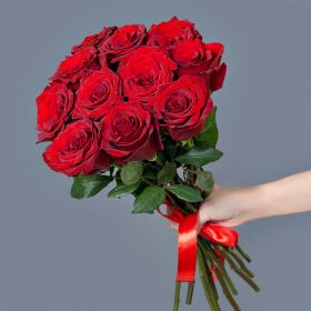 11 длинных роз 110 см